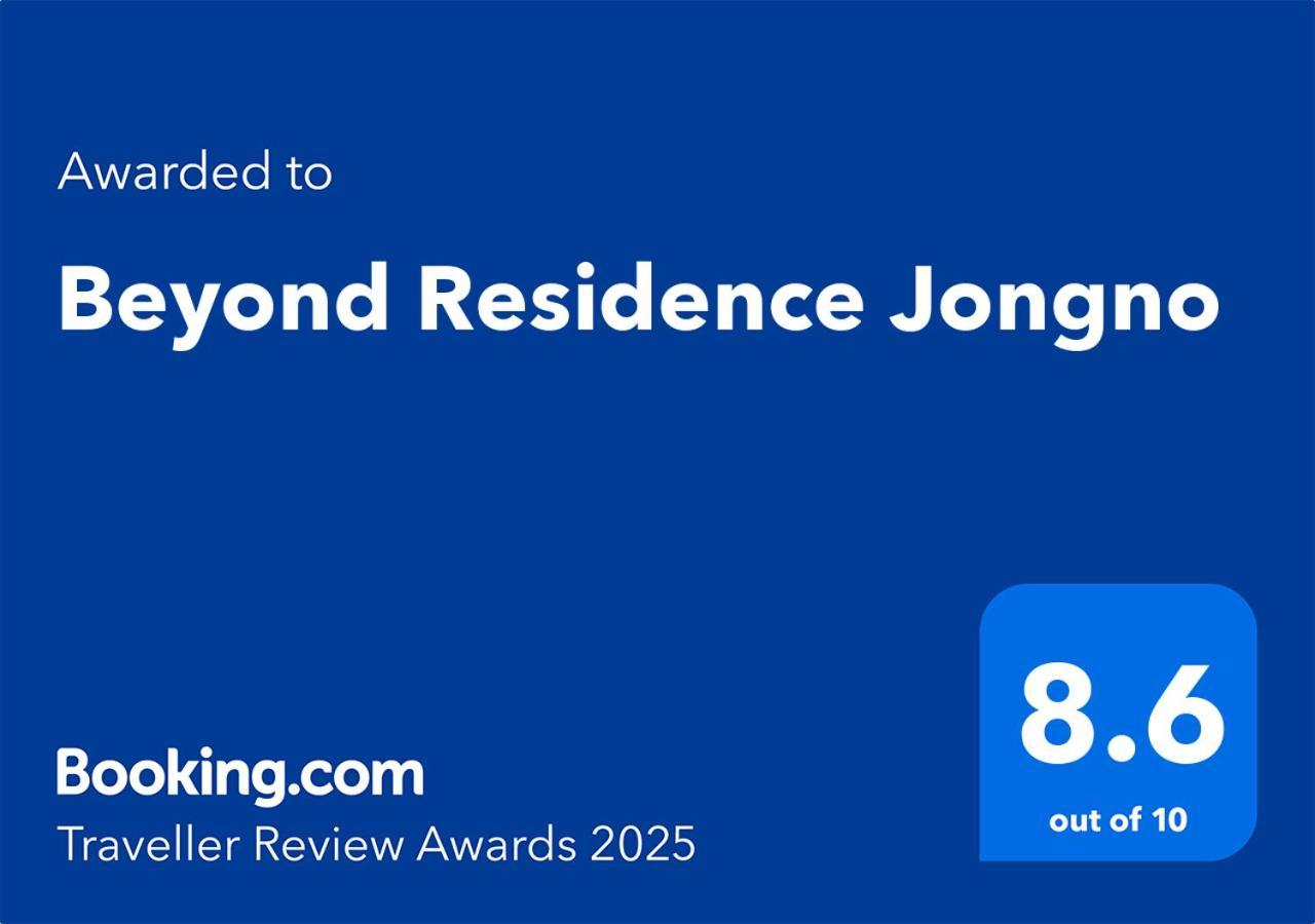 Beyond Residence Jongno Seoul Exterior foto